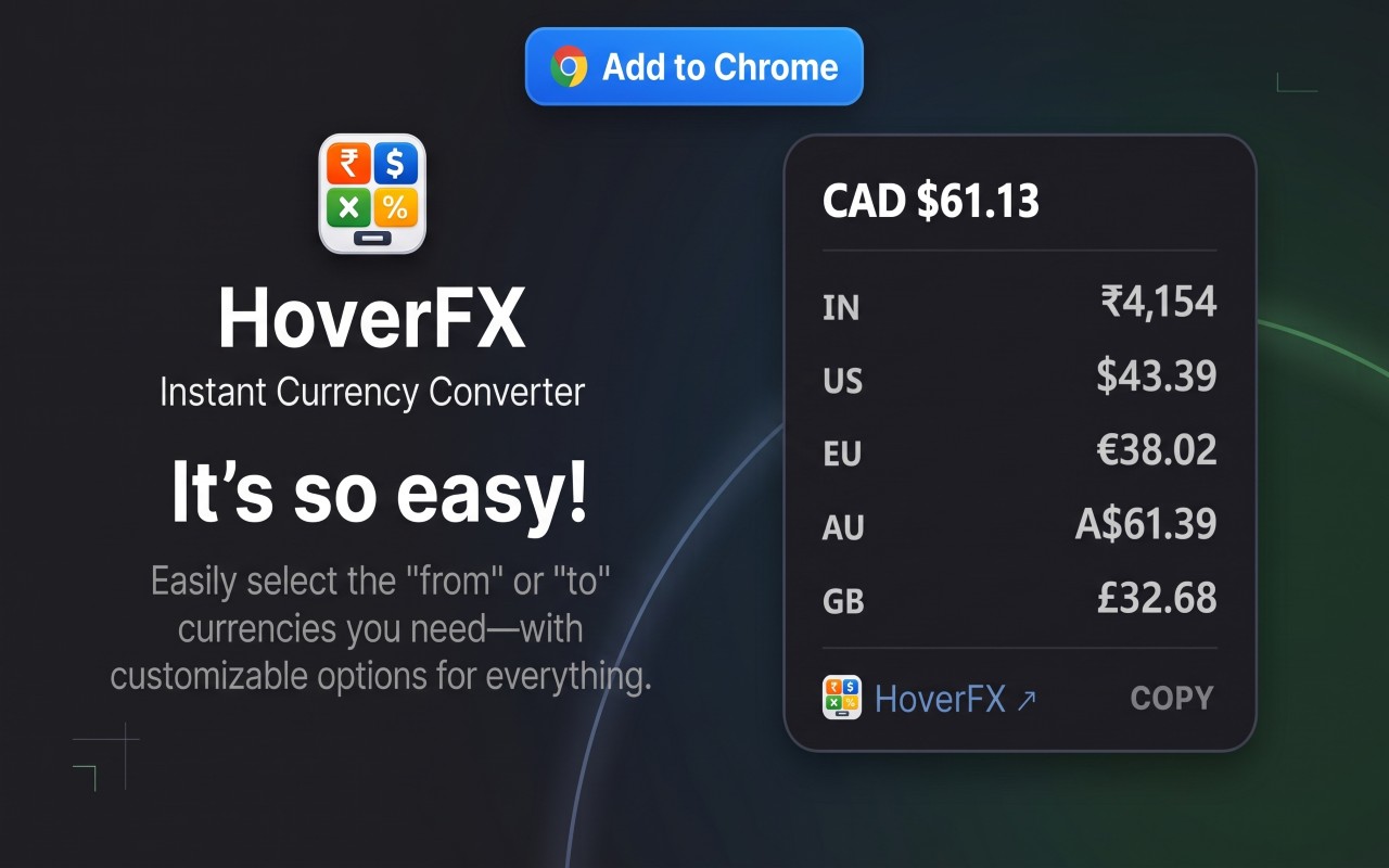 HoverFX Extension in action